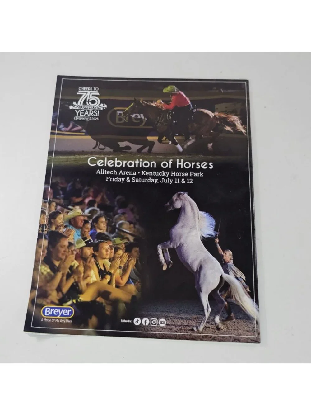 BreyerFest 2025 Official Program Cheers To 75 Years Breyer Model Horse Event